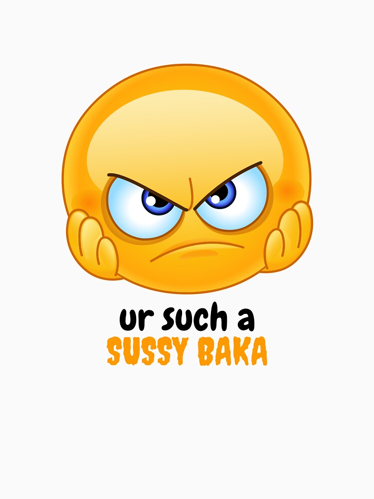 Sussy Baka Funny Sus Meme Sudadera con capucha