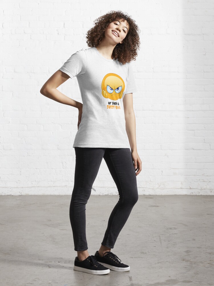  Camiseta divertida con meme Sussy Baka, Blanco : Ropa, Zapatos  y Joyería