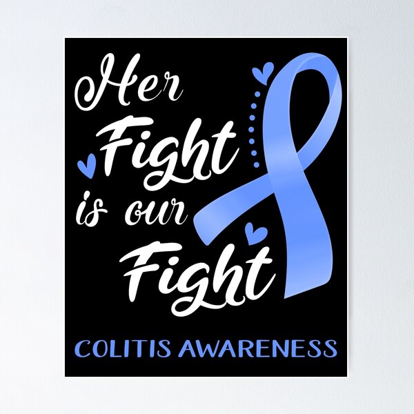 Artikelvorschau, Ihr Kampf ist unser Kampf gegen Colitis entworfen und verkauft von hvoid41.