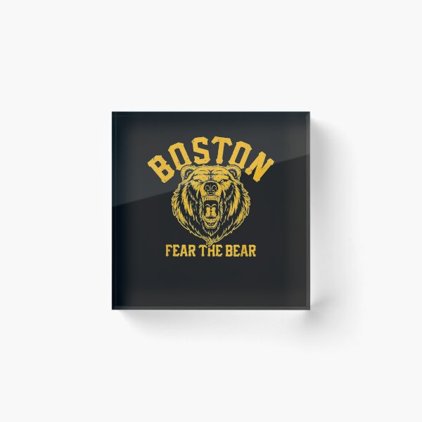 Item preview, Fear The Bear Hockey Beware of Boston Gameday Bruin Gift T-Shirt designed and sold by Lukifo-Amity.