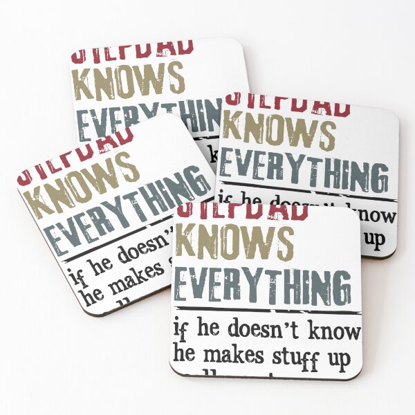 Item preview,  Stepdad Knows Everything If He Doesn't Know He Makes Stuff Up Really Fast designed and sold by codyemantai.