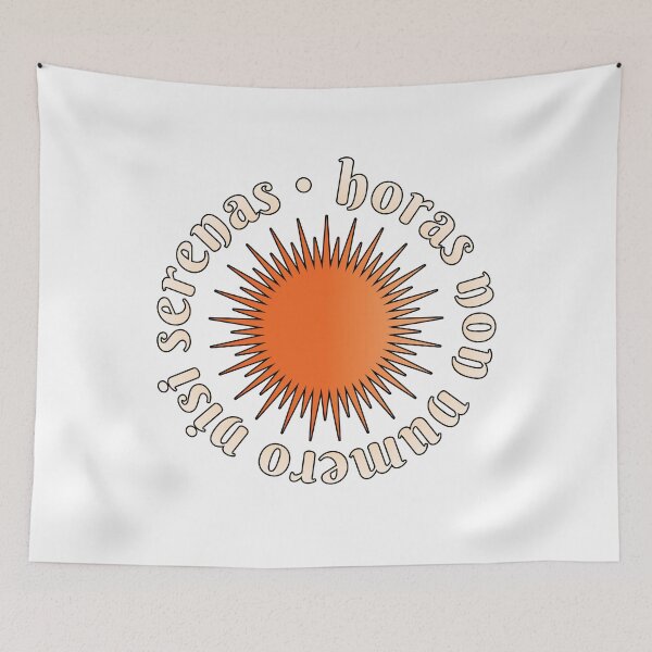 Item preview, Horas Non Numero Nisi Serenas (I Don't Count the Hours Unless It's Sunny) designed and sold by Artsy-Chemist.