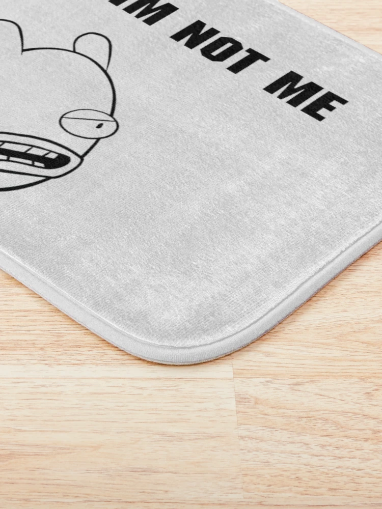 Thumbnail 3 of 6, Bath Mat, DOX HIM NOT ME designed and sold by Ratch2929.