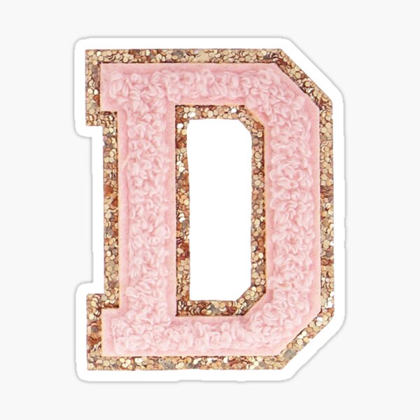 Stoney Clover Lane Adhesive Pink Gold Patch - Letter C – My