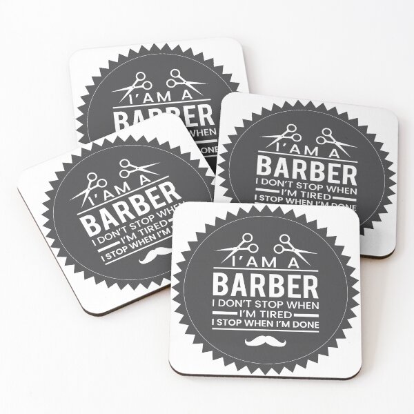 Item preview, I am a Barber I Don’t Stop When I’m Tired I Stop When I’m DONE  designed and sold by boopsblunt.