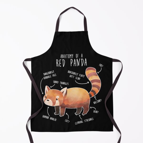 Item preview, Red Panda Anatomy designed and sold by Clara Hollins.