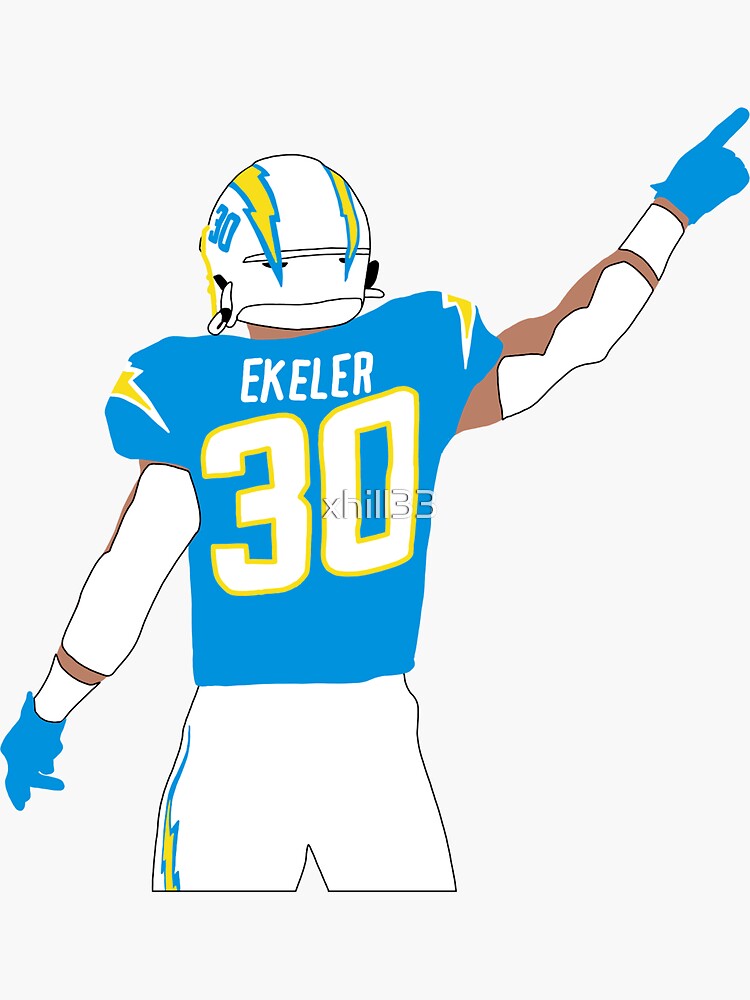 austin ekeler white jersey