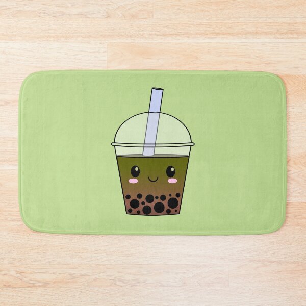 Item preview, Cute matcha bubble tea designed and sold by MoggyCat-Tees.