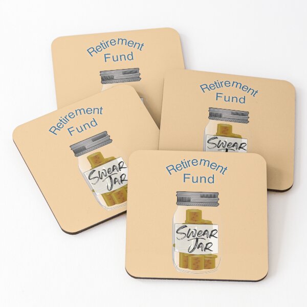 Item preview, Retirement Fund - Swear Jar designed and sold by aribluestein.