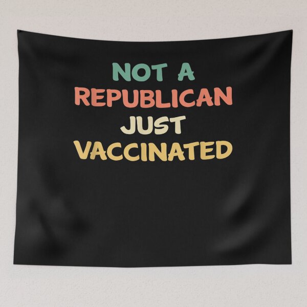 Artikelvorschau, Funny Not a Republican Just Vaccinated T-Shirt entworfen und verkauft von Lukifo-Accel.