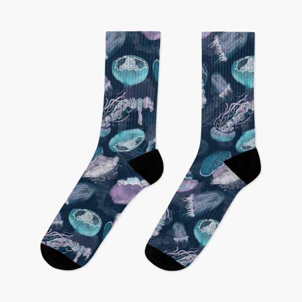 Artikelvorschau, Schwimmende Gelees Ozeanblau entworfen und verkauft von Miwhi’s Shop.