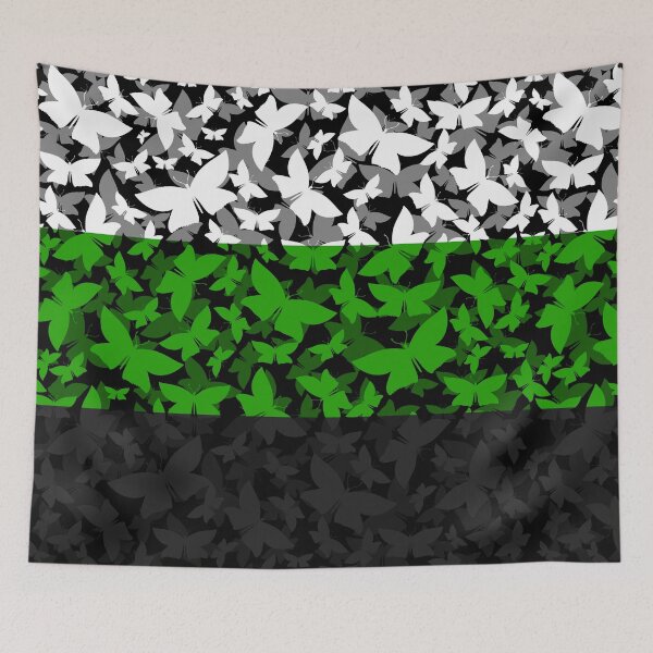 Item preview, Veil of Butterflies, Pride Series - Neutrois designed and sold by StephOBrien.