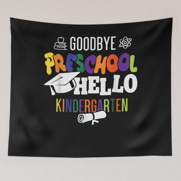 Item preview, Goodbye preschool hello kindergarten T-Shirt designed and sold by Lukifo-Accel.
