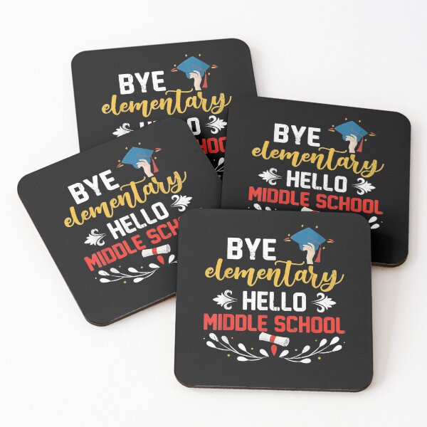 Item preview, Graduation Bye Elementary Hello Middle School Graduate T-Shirt designed and sold by Lukifo-Accel.