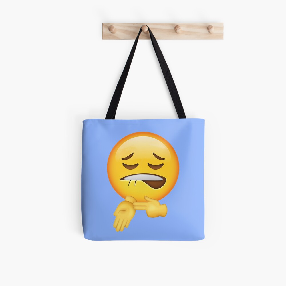 Ice In My Veins Emoji Sheesh Face Meme Tote Bag By Fomodesigns