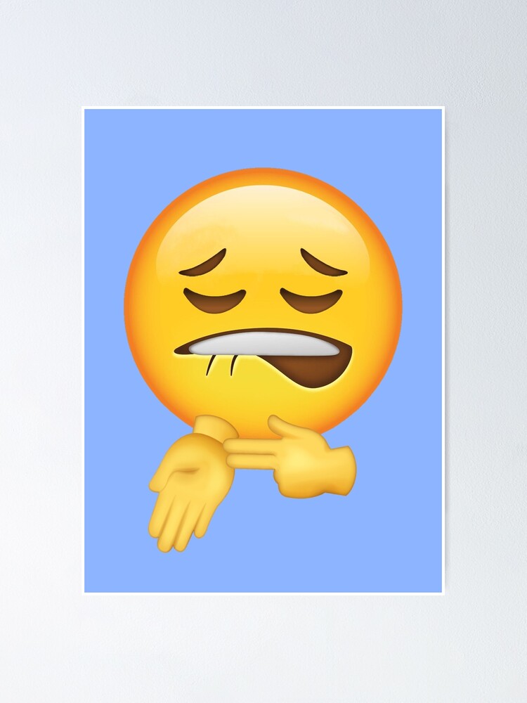 Sheesh Emoji Poster – Realistic Emojis