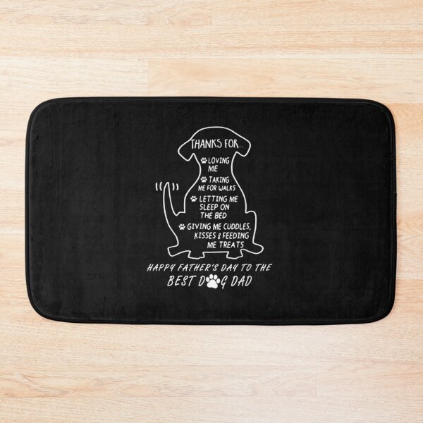 Artikelvorschau, Happy Father's Day Dog Dad T-Shirt entworfen und verkauft von Lukifo-Accel.