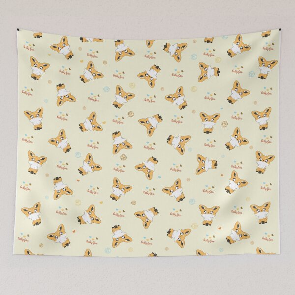 Item preview, Baby Fox, Cute Fox Cub, Sweet Fox Cub Pattern designed and sold by MissLissaLou.