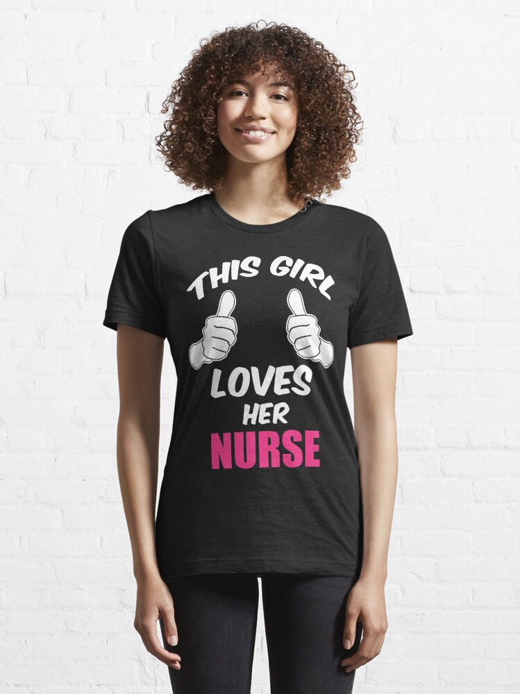 This Nurse Loves Her Dodgers - Ladies Tee