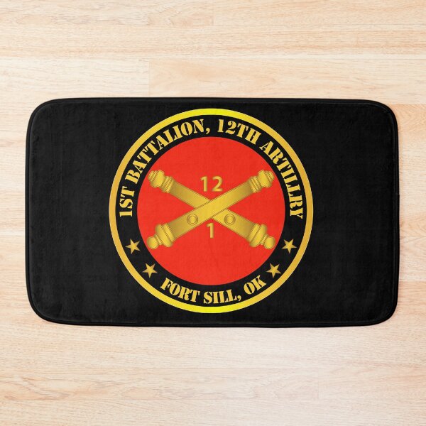Item preview, Army - 1st Battalion, 12th Artillery Regiment w Branch Ft Sill OK designed and sold by Military Insignia Products.