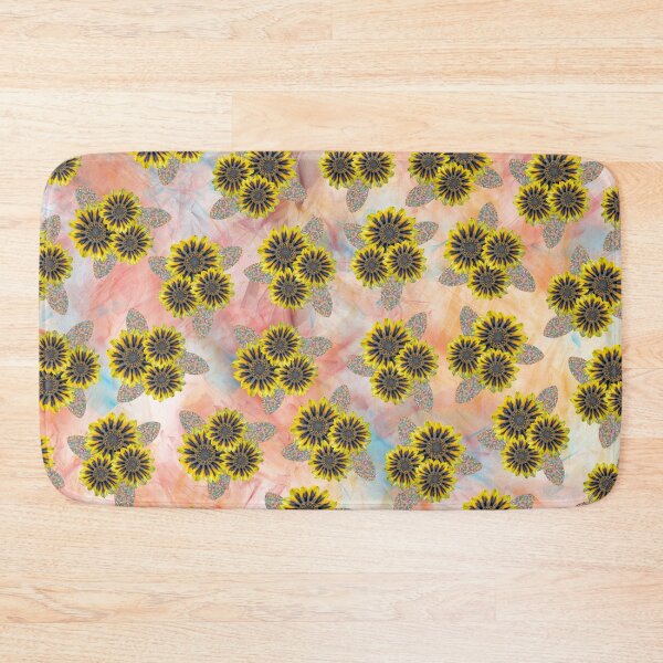 Item preview, Yellow flowers pattern designed and sold by cizito.