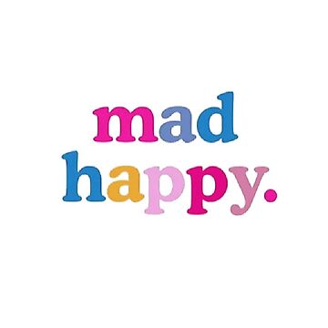 Artwork thumbnail, mad happy by Amanda Giladi