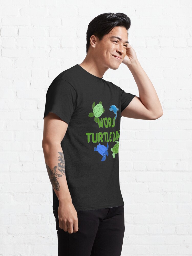 Disover World Turtle Day In 23 May Classic T-Shirt