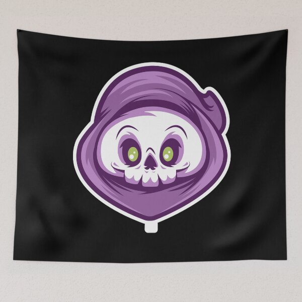 Item preview, Kawaii Skull designed and sold by YueHeng Creates ⭐⭐⭐⭐⭐.