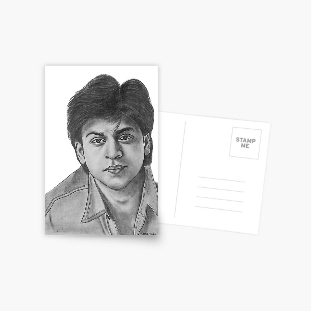 Photorealistic sketch of Shah Rukh Khan  Pencil Drawing  Xeny Art  Flickr