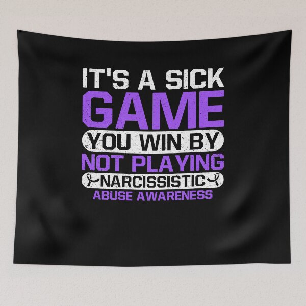 Item preview, Narcissistic Abuse Awareness Narcissist designed and sold by Sinful Charm.