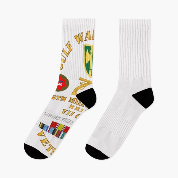 Item preview, Army - Gulf War Combat Vet - 18th MP Brigade - VII Corps w GULF SVC designed and sold by Military Insignia Products.