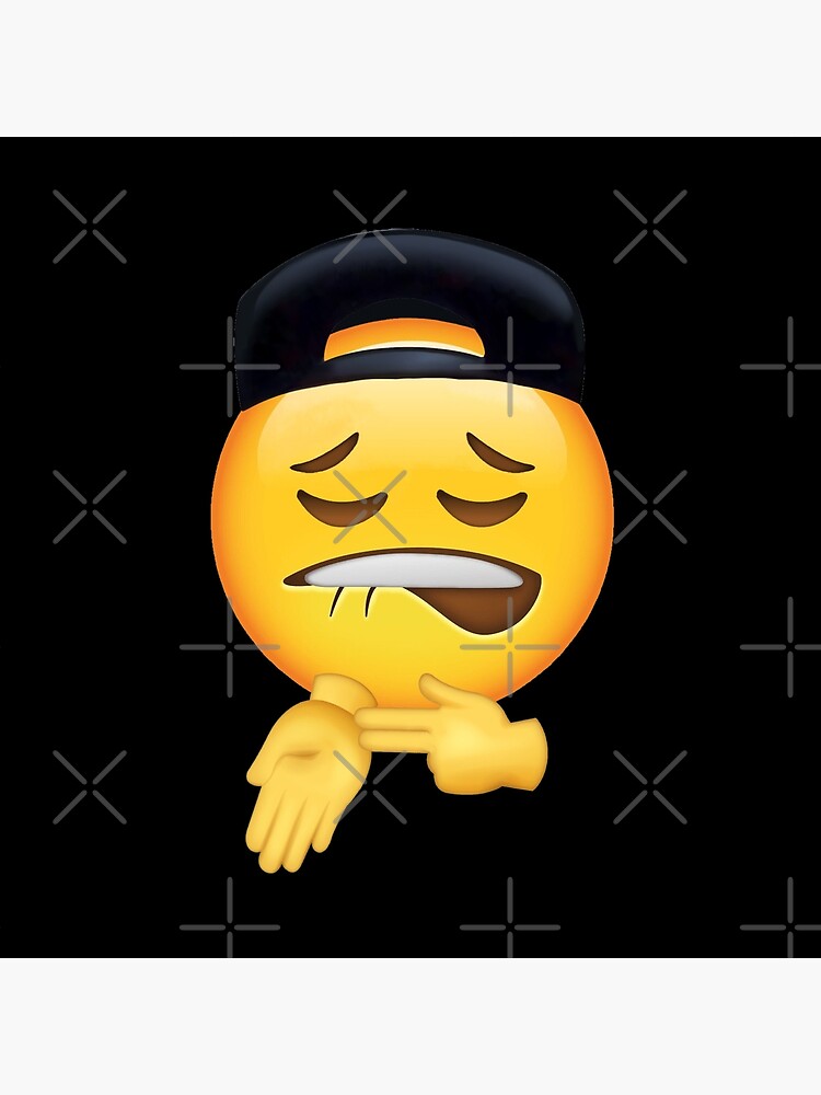 Ice In My Veins Emoji Sheesh Face Meme Magnet By Fomo - vrogue.co