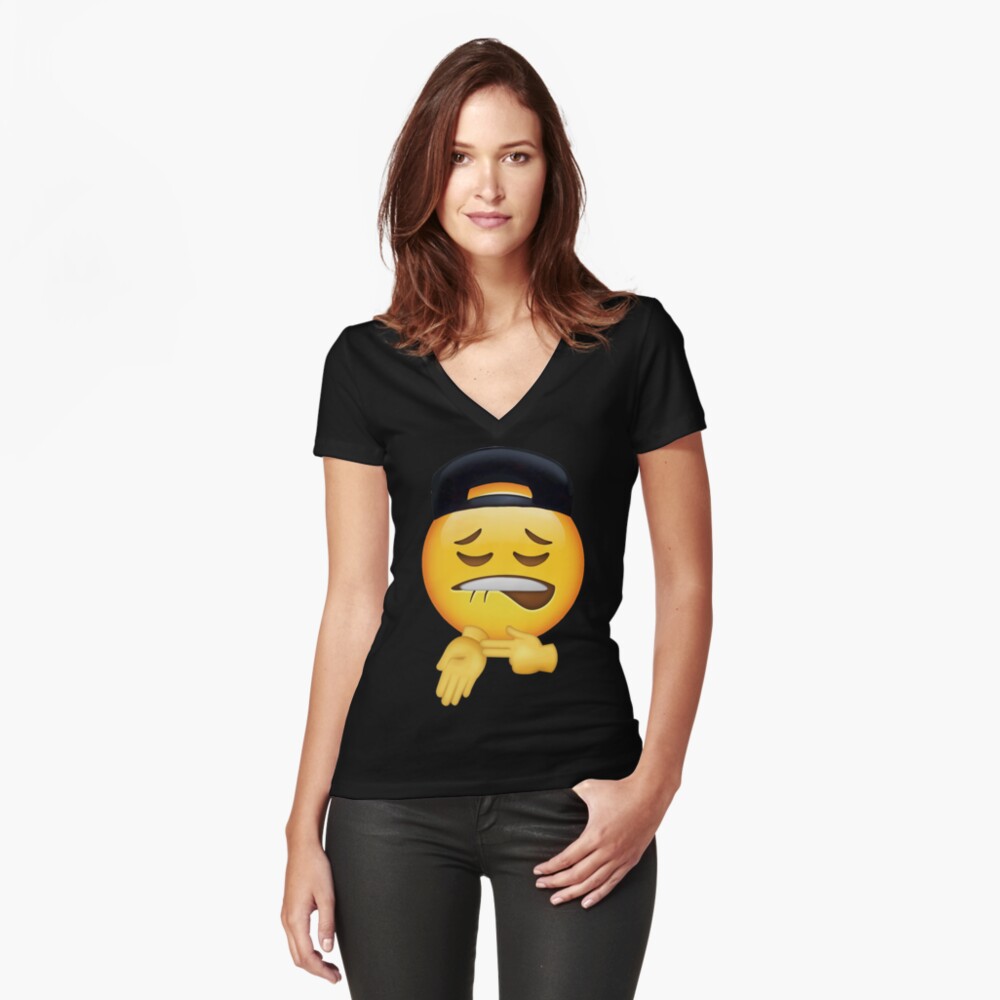  Sheesh Face Meme Biting Lip And Pointing At Arm Long Sleeve  T-Shirt : Clothing, Shoes & Jewelry