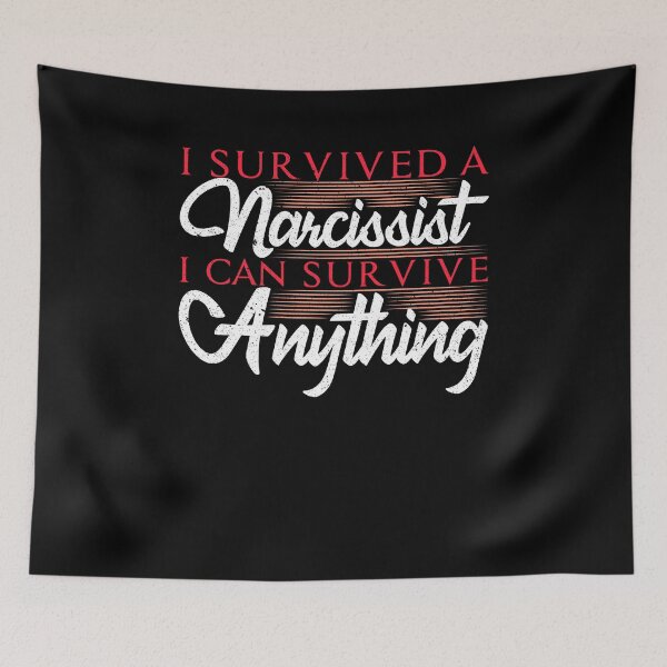 Item preview, I Survived A Narcissist Can Survive Anything Abuse designed and sold by Sinful Charm.