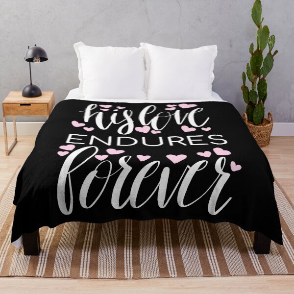 Item preview, His love endures forever designed and sold by King-of-my-art.