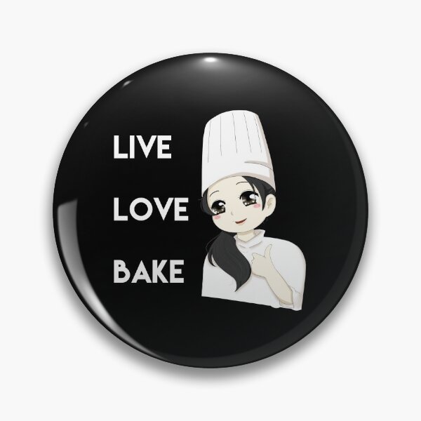 Item preview, Cute baking design. Live, love, bake. Baking quote designed and sold by efenem.