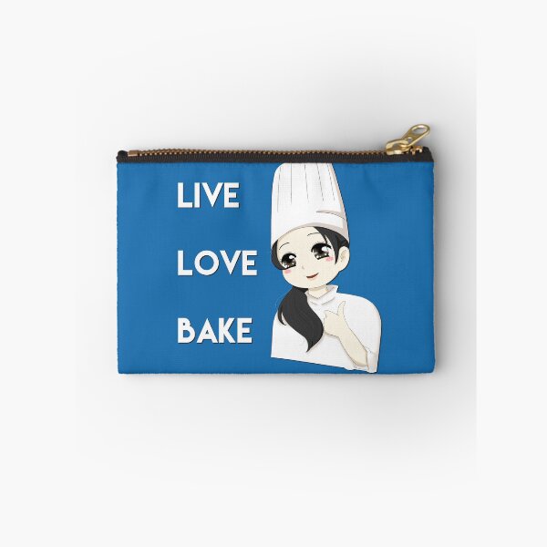 Item preview, Cute baking design. Live, love, bake. Baking quote designed and sold by efenem.