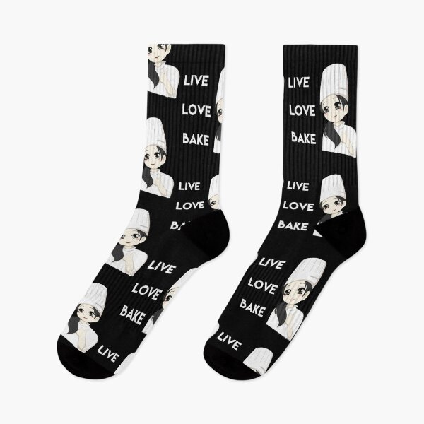 Item preview, Cute baking design. Live, love, bake. Baking quote designed and sold by efenem.