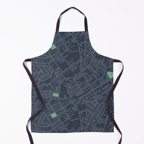 Item preview, 2D Topview Funky Map Urban City designed and sold by Peekonet.