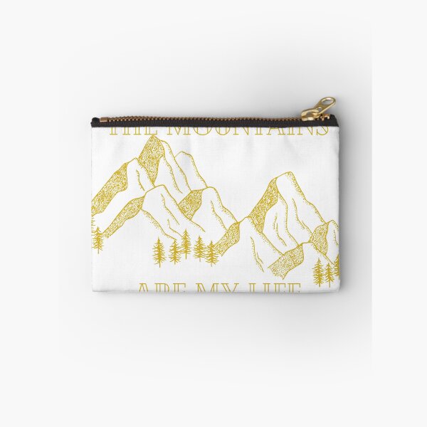 Item preview, The Mountains Are My Life/Golden Mountains and Trees designed and sold by ShaunSandhu.