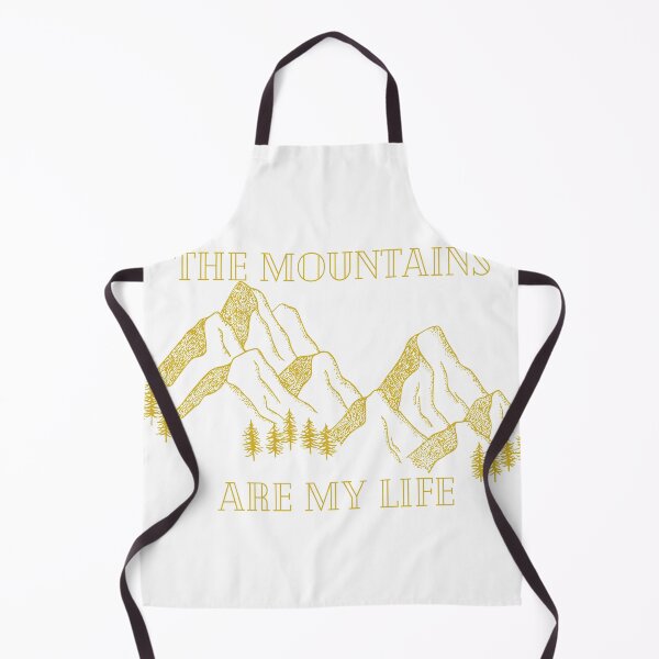 Item preview, The Mountains Are My Life/Golden Mountains and Trees designed and sold by ShaunSandhu.