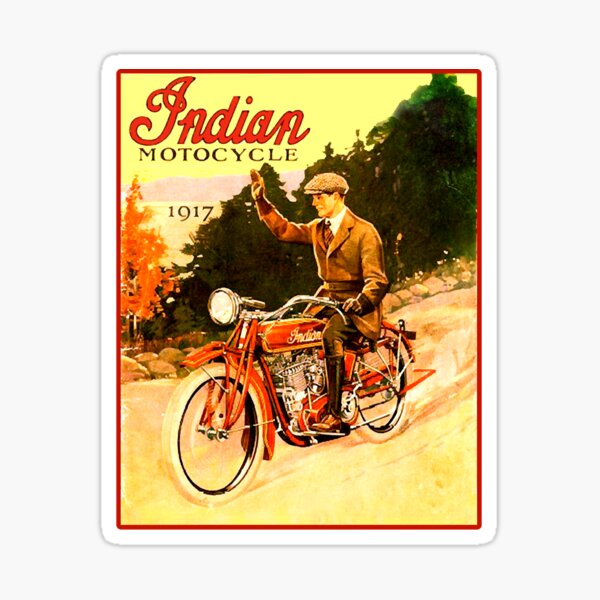 Stickers Sur Le Theme Indian Motorcycle Redbubble