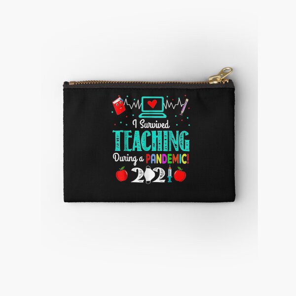 Item preview, I Survived Teaching During A Pandemic 2021 Funny. Trending T-Shirt designed and sold by Lukifo-Quipo.
