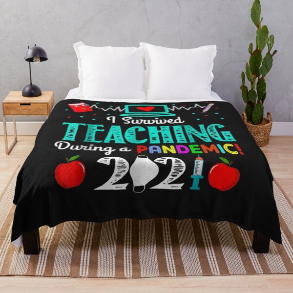 Item preview, I Survived Teaching During A Pandemic 2021 Funny. Trending T-Shirt designed and sold by Lukifo-Quipo.