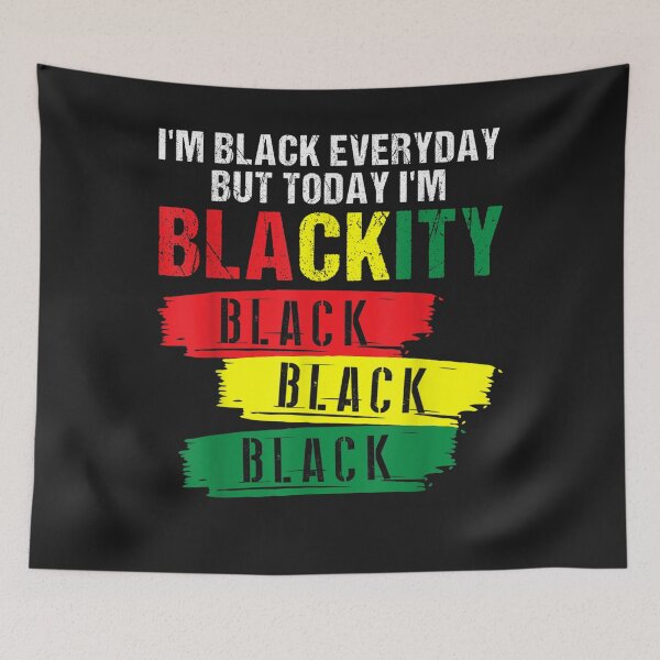 Item preview, I'm Blackity Black African American Black Power Juneteenth T-Shirt designed and sold by Lukifo-Quipo.