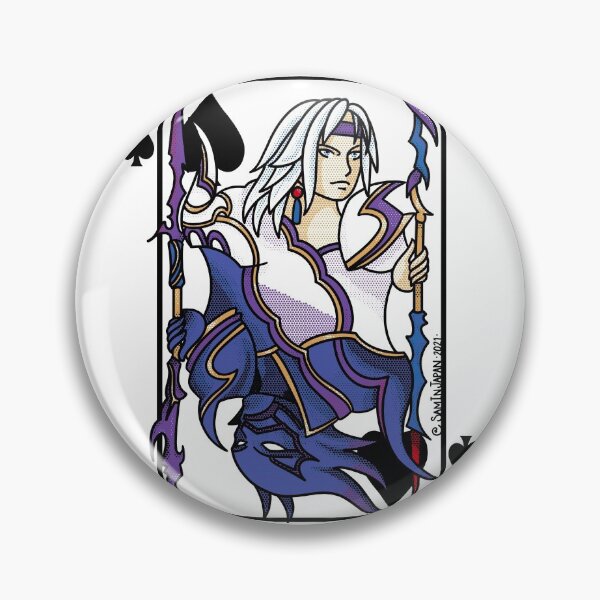 Item preview, Dark Knight & Lunar Paladin Cecil from FF4 Playing Card designed and sold by SamInJapan.