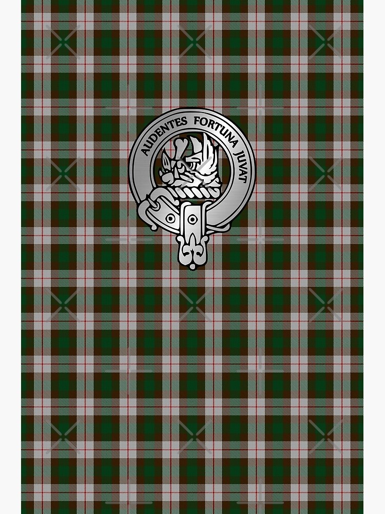 "Clan MacKinnon Crest & Hunting Tartan" Poster by taylors8 Redbubble