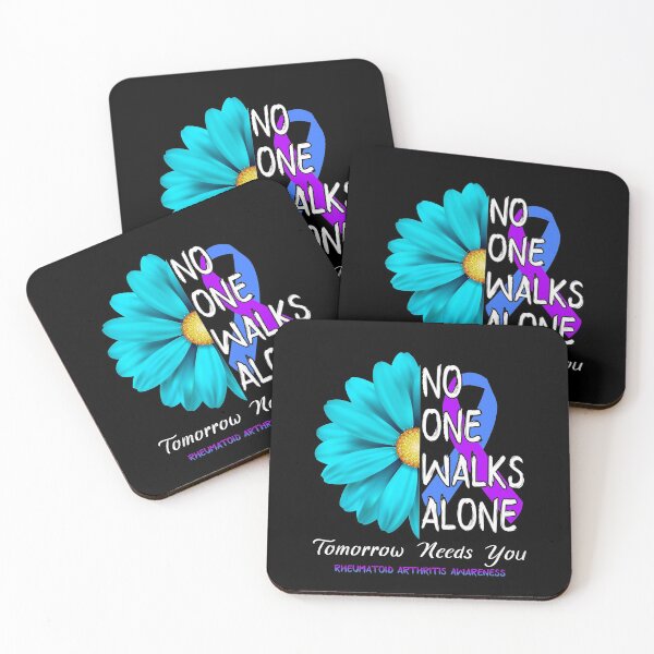 Item preview, No One Walks Alone Tomorrow Needs You Rheumatoid Arthritis Awareness designed and sold by GennieShop.