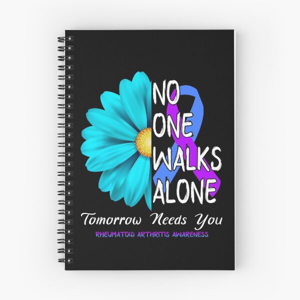 Item preview, No One Walks Alone Tomorrow Needs You Rheumatoid Arthritis Awareness designed and sold by GennieShop.