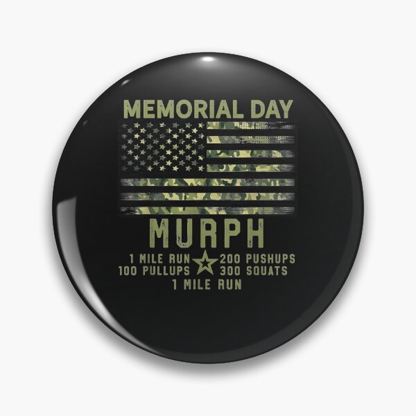 Item preview, Murph Challenge Memorial Day WOD Workout Gear 2021 T-Shirt designed and sold by Lukifo-Quipo.